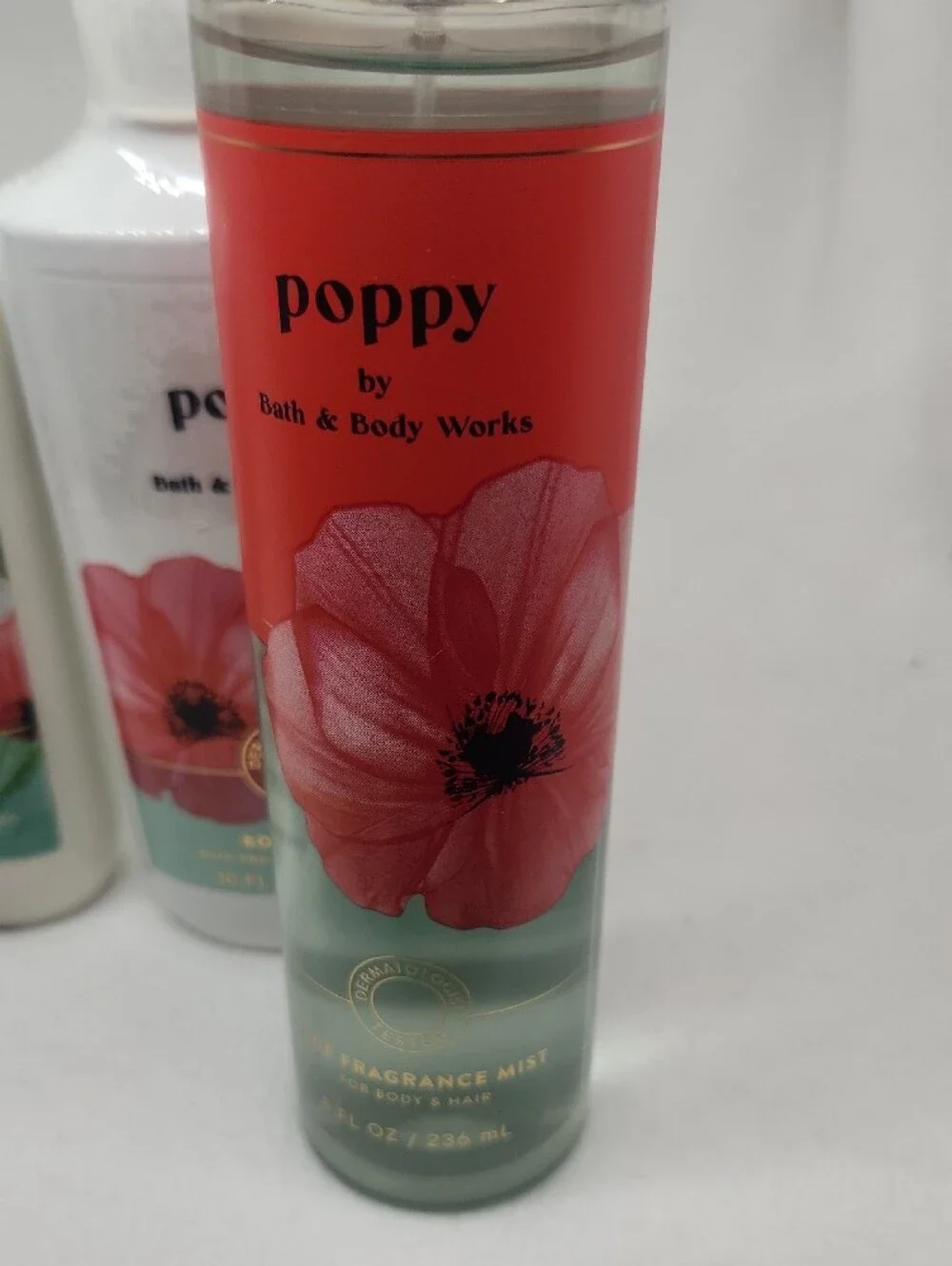 Bath & Body Works New Poppy Body Care Trio